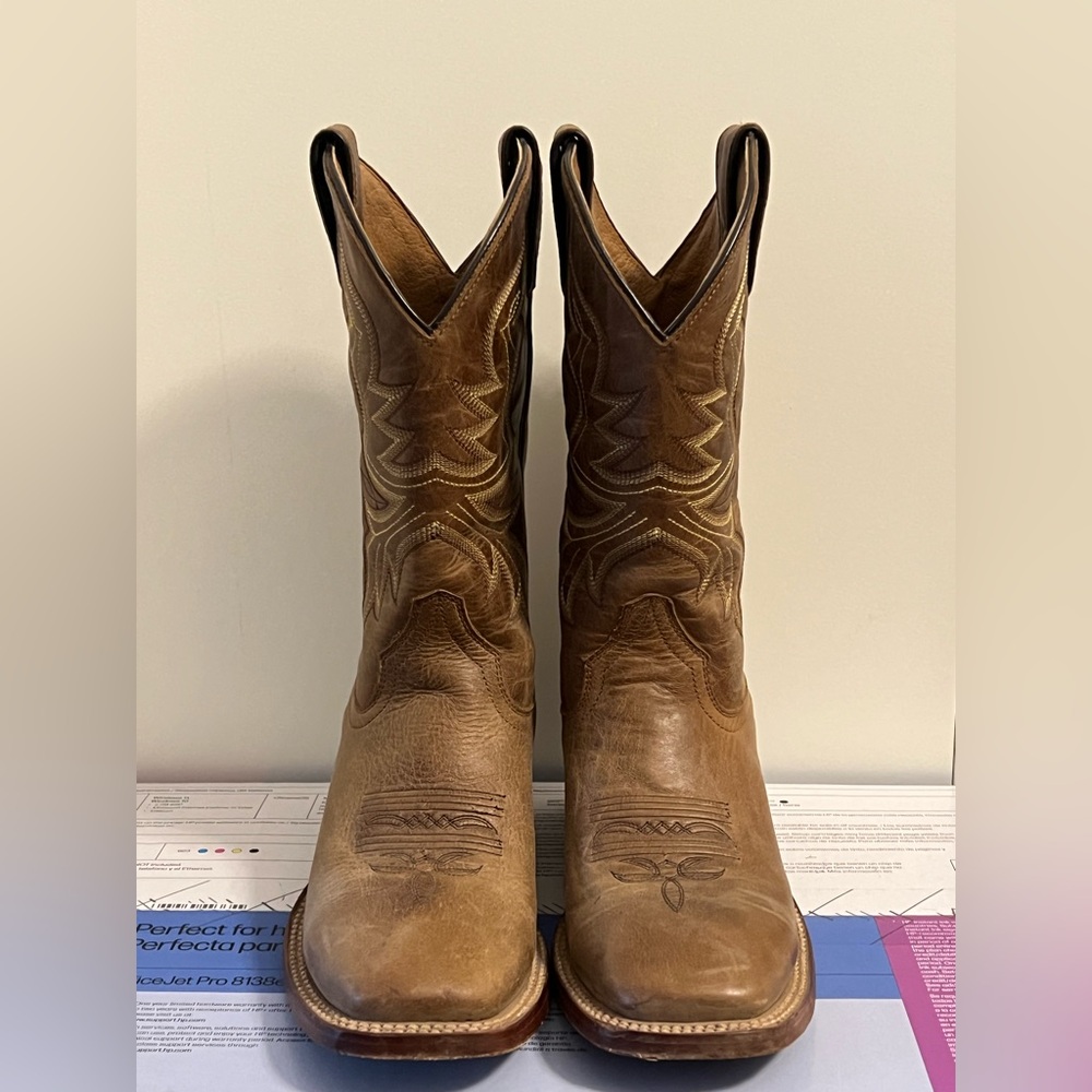 Shyanne cowgirl Brown Leather Boots